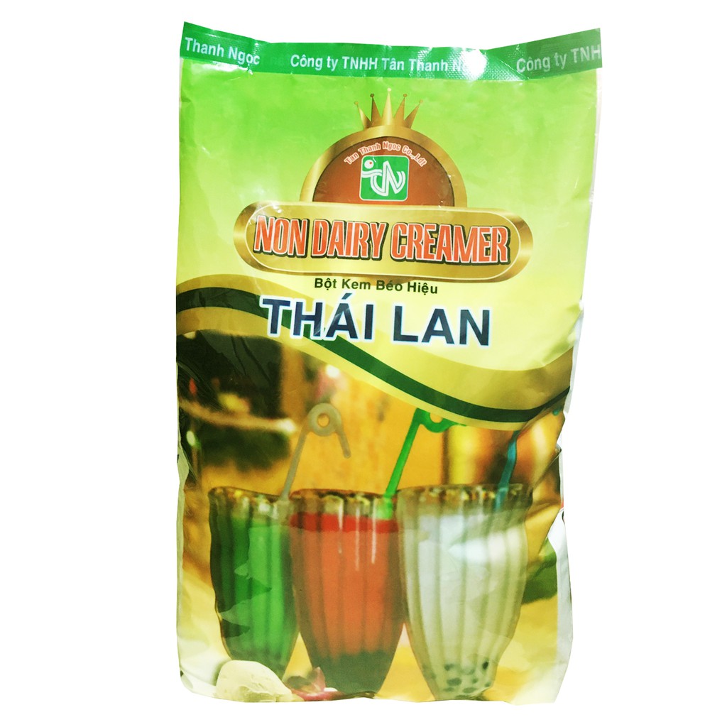 [Mã 208FMCGSALE giảm 0.08 đơn 500k] Bột Kem Béo Pha Trà Sữa Thái Lan 3 Ly Gói 1kg