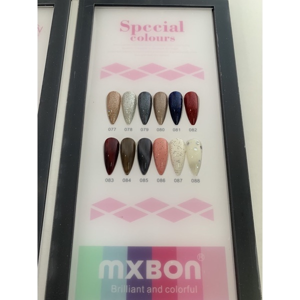 Sơn mxbon bảng 88 mầu ( bán lẻ ) từ 1 đến 40