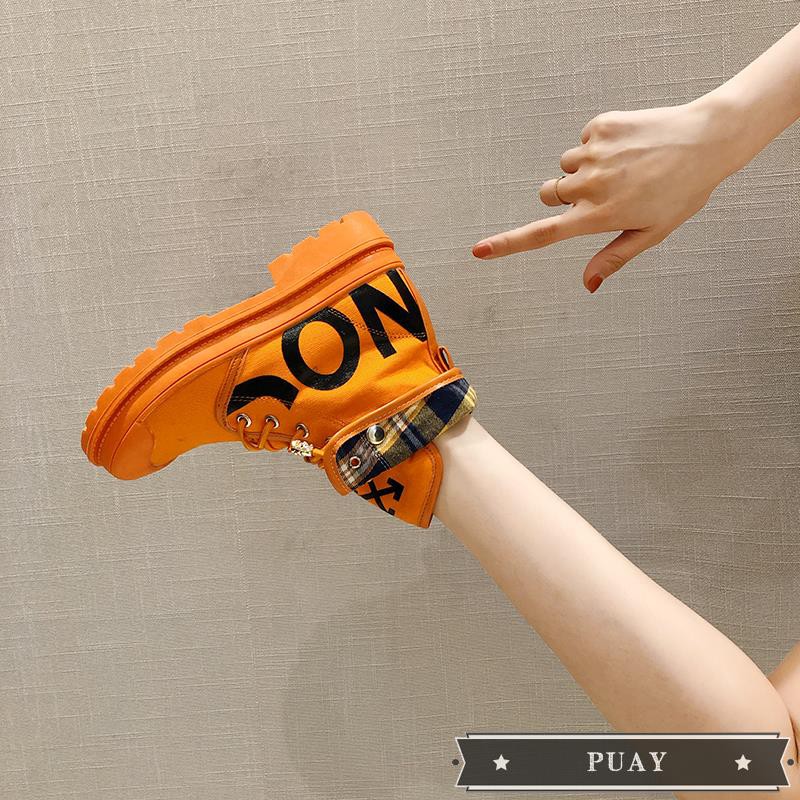 &Martin boots female 2019 summer new British wind single boots skinny wild Korean version of the high-cut net red short