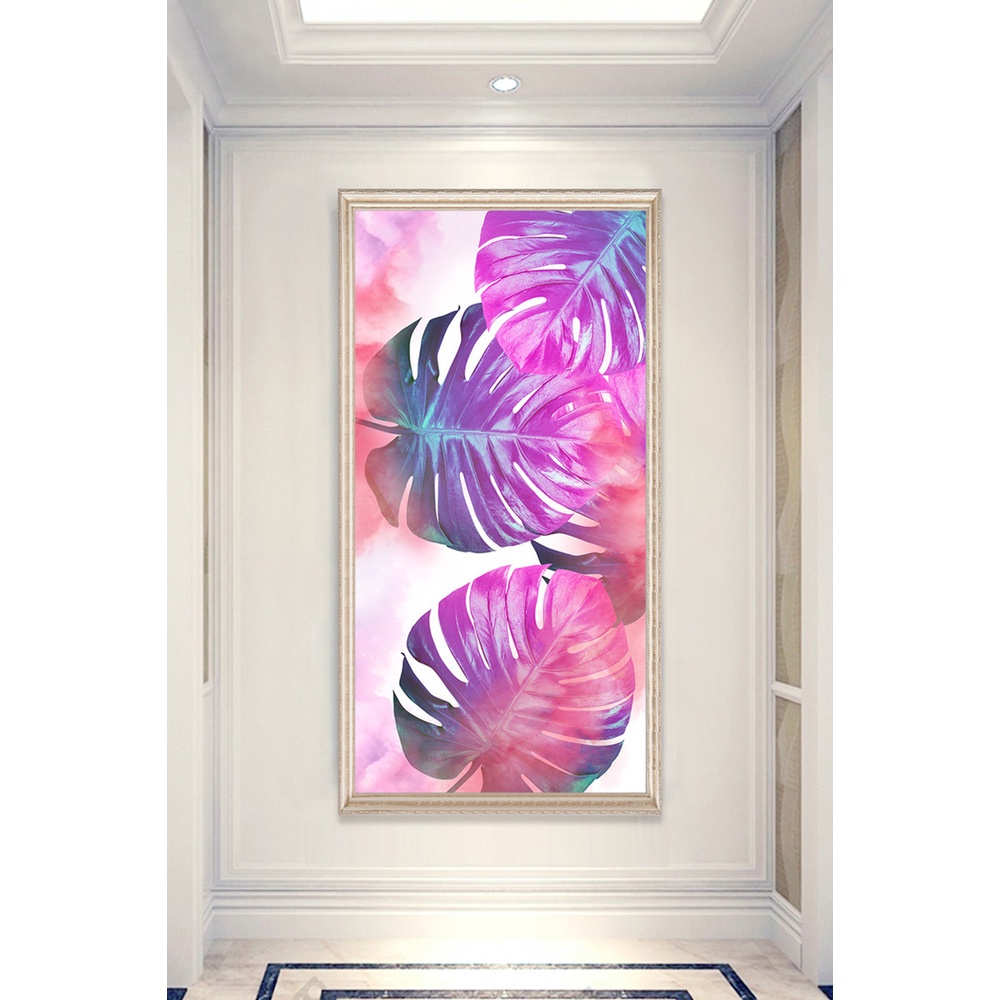In hình ép gỗ Laminate TRANH HÀNH LANG HIỆN ĐẠI - Mẫu 45 (50x75, 60x90, 70x110). In ảnh theo yêu cầu