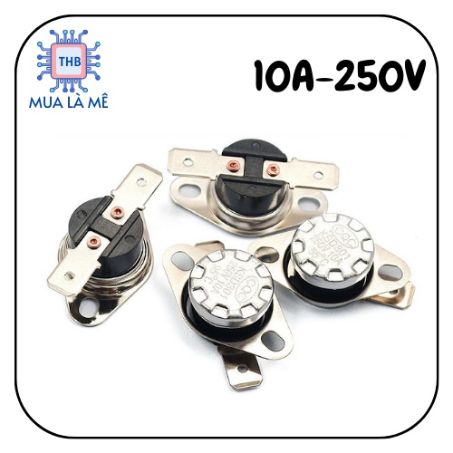 Rơ le nhiệt bình thủy KSD301 relay từ 55-190 độ 10A-250V các loại thường đóng