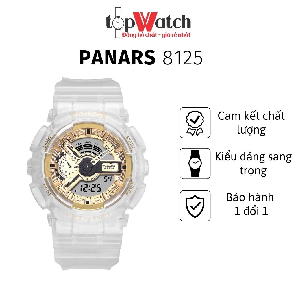 Đồng hồ thể thao nam nữ PANARS 8125, đồng hồ điện tử đeo tay chống nước chính hãng - TOP WATCH
