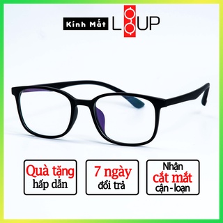 Gọng kính cận vuông nữ chất liệu dẻo Liup Eyewear 206 + nhận cắt mắt cận viễn