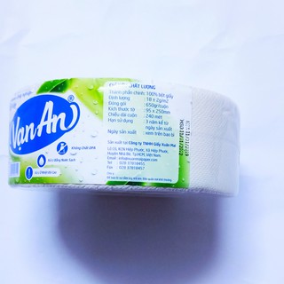 Giấy  cuộn lớn Vạn An 100% bột giấy