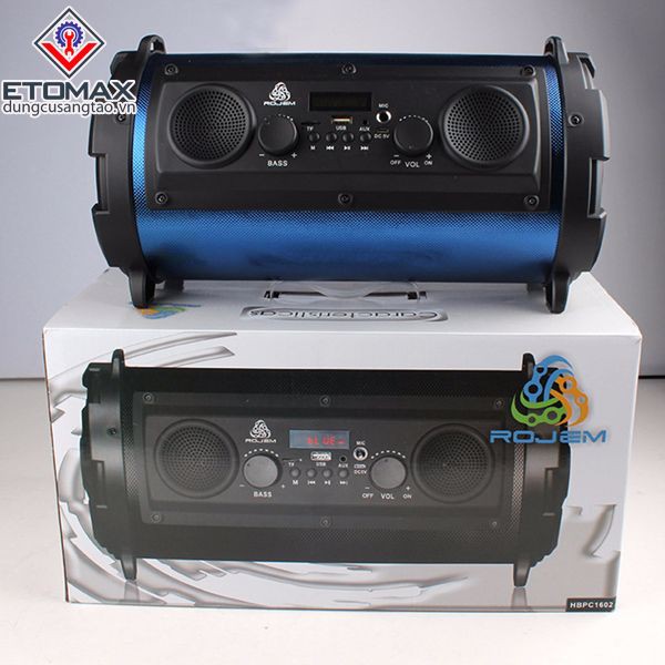 Loa bluetooth công nghệ siêu trầm HBPC1602 cao cấp
