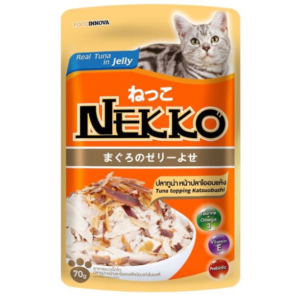 [Hàng chính hãng] Pate Nekko cho mèo con và mèo trưởng thành 70g