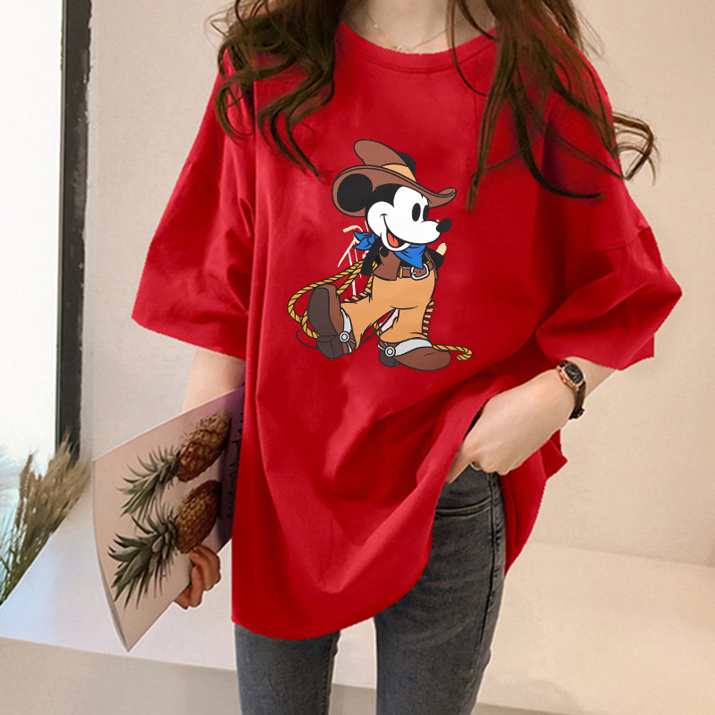 NRVP Áo thun nữ cổ tròn ngắn tay thời trang hè 2021