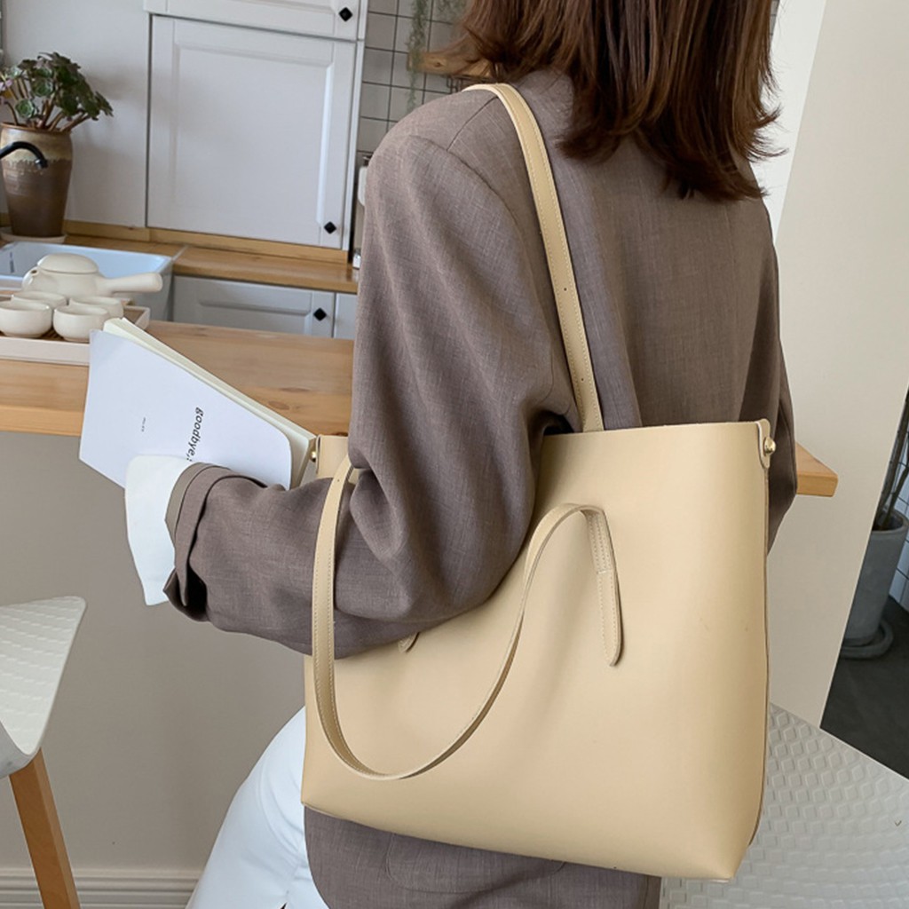 TÚI TOTE DA VỪA A4 - Thiết kế đeo chéo đi làm công sở giá rẻ hàng đẹp loại 1 công sở