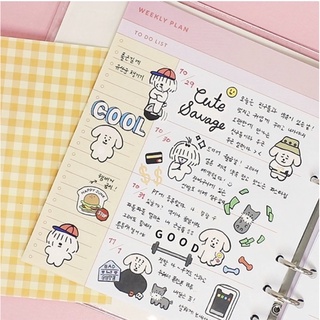 Tổng hợp stickers lẻ - daiso hàn quốc