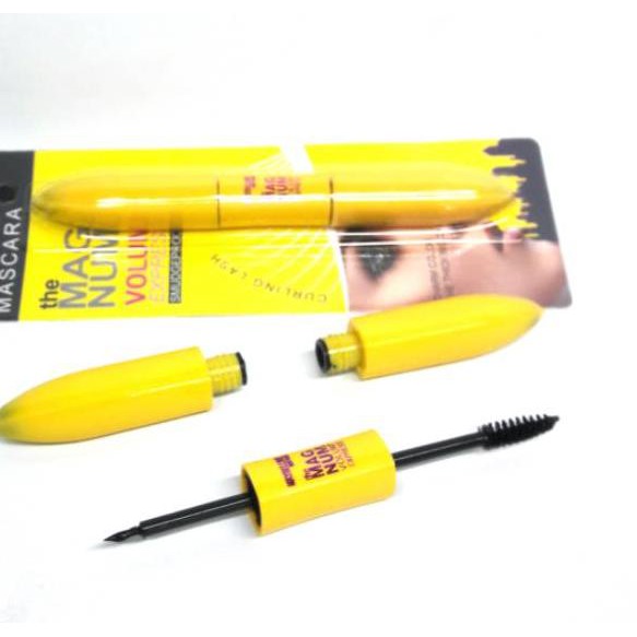 (Hàng Mới Về) Mascara Và Bút Kẻ Mắt 2 Trong 1 Tiện Dụng