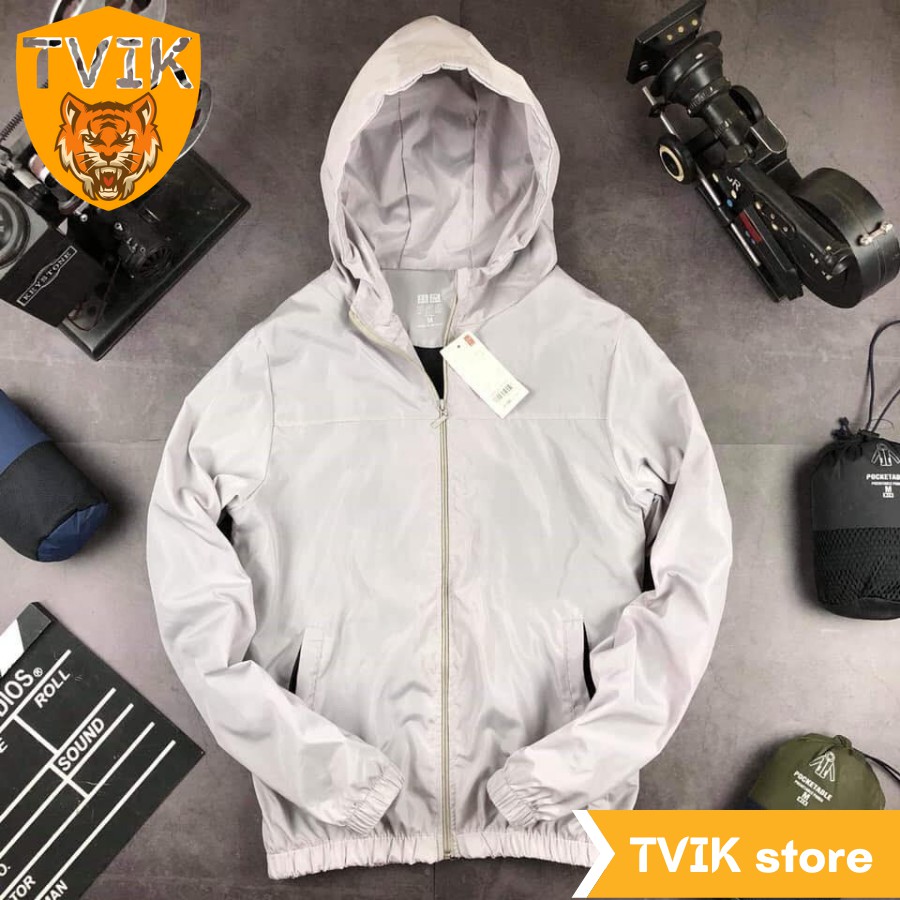 Áo khoác gió Tvik nam, nữ hai lớp chống nước nhẹ đủ size đến 90kg, KGU | BigBuy360 - bigbuy360.vn