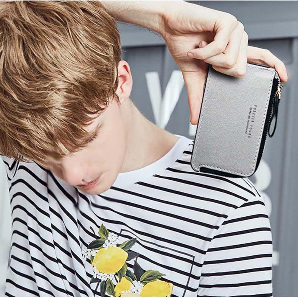 Ví Đựng Thẻ / Tiền Xu Mini Nhiều Ngăn Sáng Tạo Cho Nam