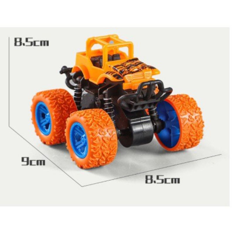 Xe ô tô đồ chơi quán tính địa hình chạy đà, lộn nhào cho bé 4 màu