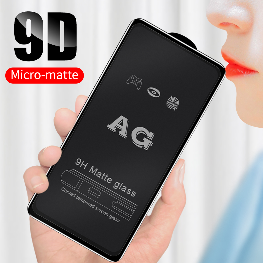 Kính Cường Lực Chống Bám Vân Tay Cho Xiaomi Mi 10t Pro Redmi Note 7 8 9 10 Pro Max 9t 9s 9a 9c Lite K40 Pro Poco M3 F3 X3 F2 Pro Nfc F1