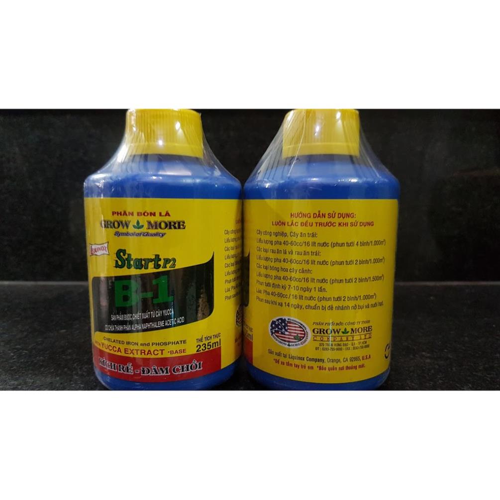 Phân bón  lá B1 kích sinh trưởng va rễ B1 chai 235ml