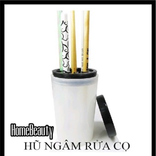 Hủ Rửa Cọ Vẽ Trắng