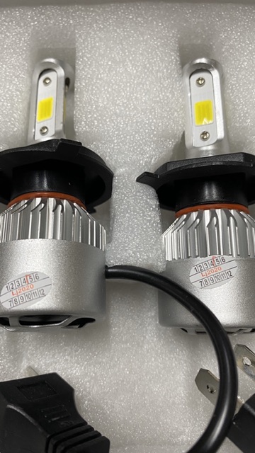 Đèn led xe máy H4 loại tốt pha sáng 40W