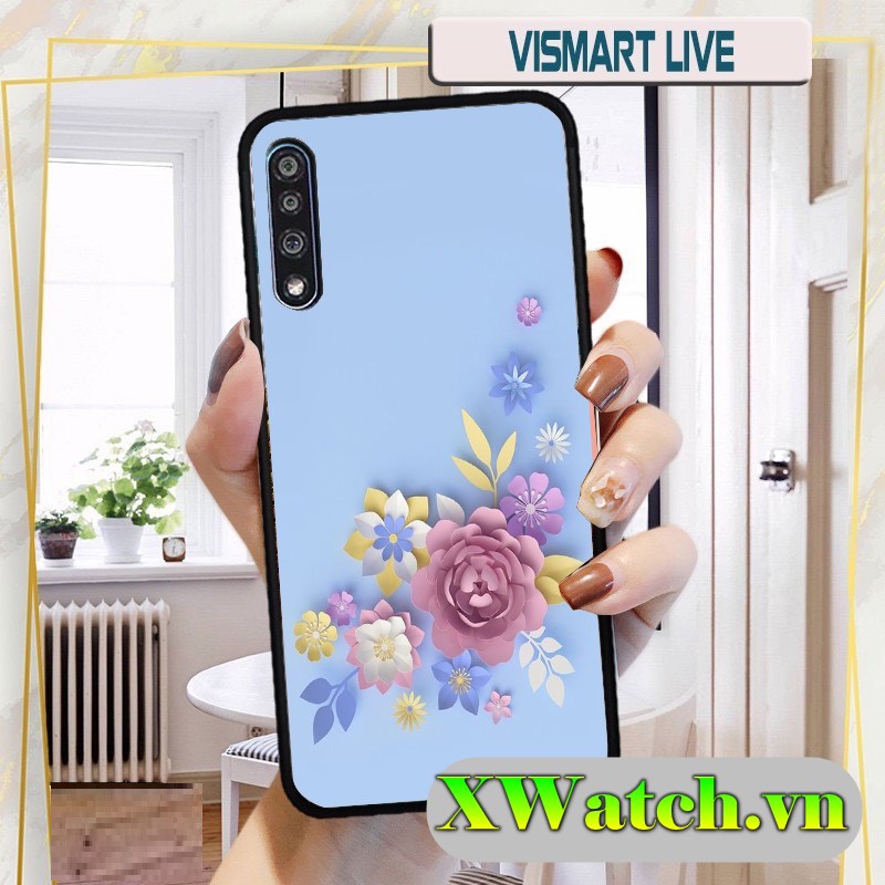 Ốp lưng phủ bóng Vsmart Live / Joy 3 / Active 3 / Joy 1+ / Bee 3 / Star / Joy 2+ (Hoa)