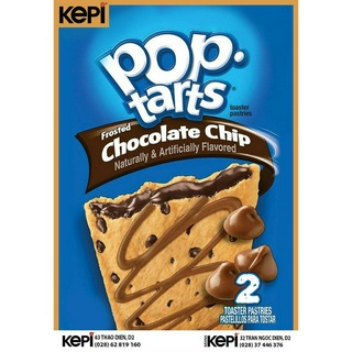 T&S Pop Tarts Frosted Chocolate Chip 2pk