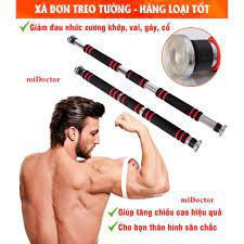 Xà đơn treo tường gắn cửa đa năng độ dài tùy chỉnh giúp bạn tập gym