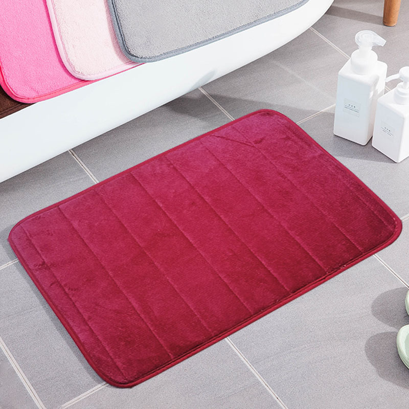 Thảm Nhung San Hô Lót Sàn Nhà Thiết Kế Chống Trượt