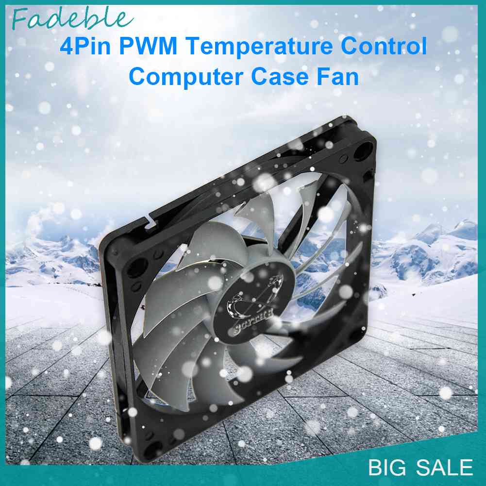 Quạt Tản Nhiệt Kh12H-P 8cm 4 Pin 3000RPM Chuyên Dụng Cho Máy Tính