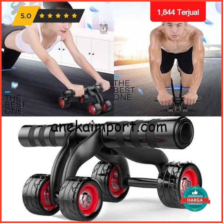 Bánh Xe Lăn Tập Bụng Abs 6.6 Màu Xanh Lá