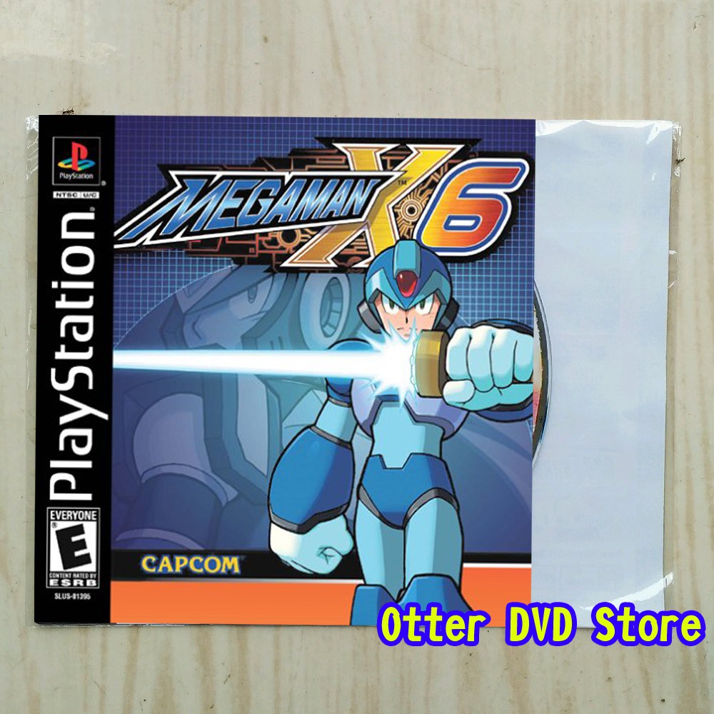 Đĩa Cd Game Ps1 Ps1 Mega Man X6 Megaman X6 Chất Lượng Cao