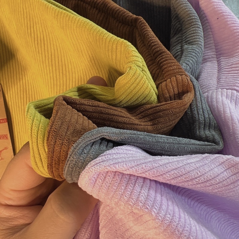 AK62_Áo Khoác Cổ Trụ Phom Rộng Tay Cánh Dơi_Chất Nhung Tăm Loại 1 Vải Cực Mát Dày Dặn