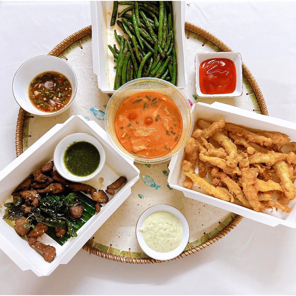 Mâm mây ăn cơm, mâm mây phong cách vintage bảo vệ môi trường, bày đồ thờ, chưng đồ tết, chụp ảnh, decor