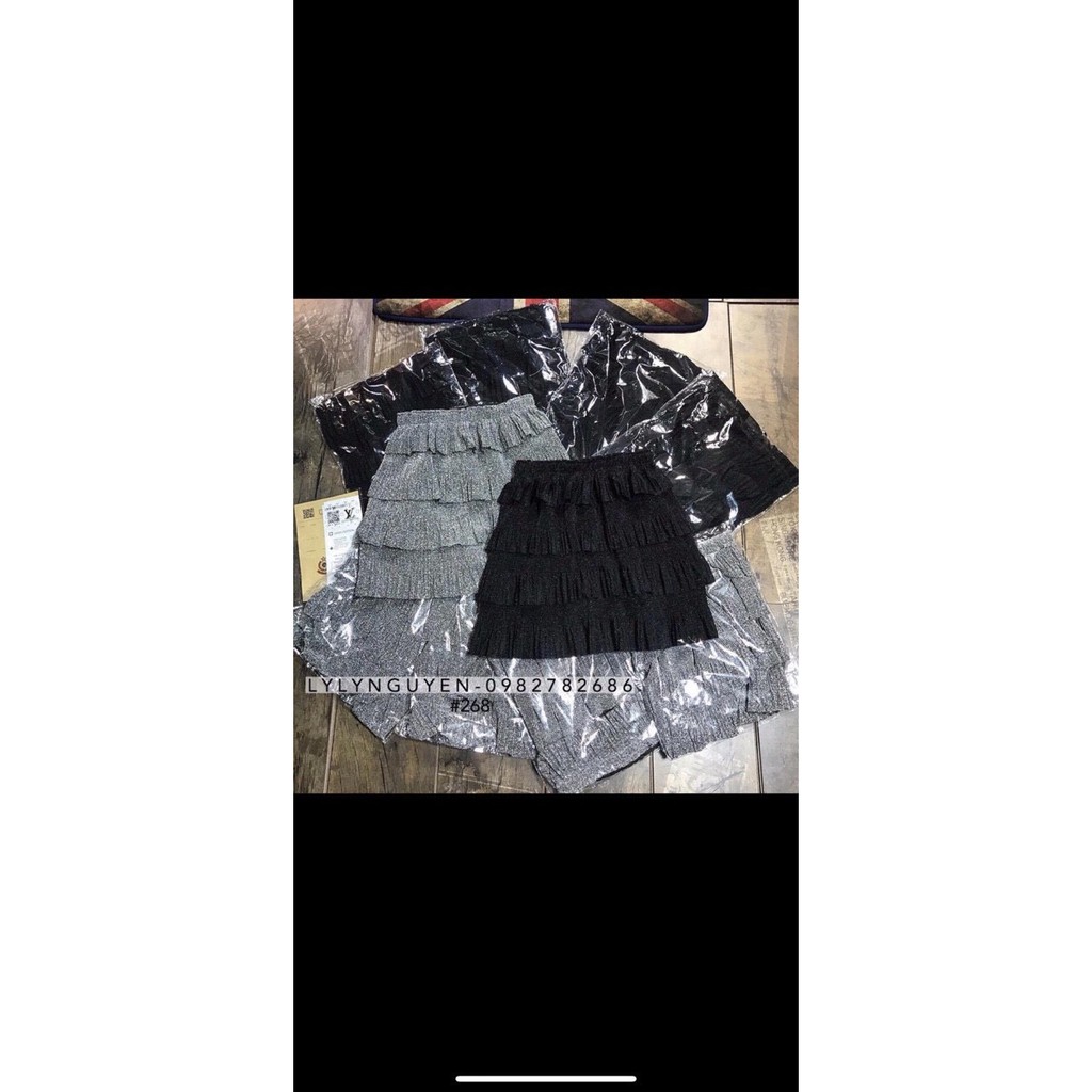 CHÂN VÁY NHŨ XẾP LY TẦNG ( HÀNG QC CAO CẤP , CỰC XINH ) | BigBuy360 - bigbuy360.vn