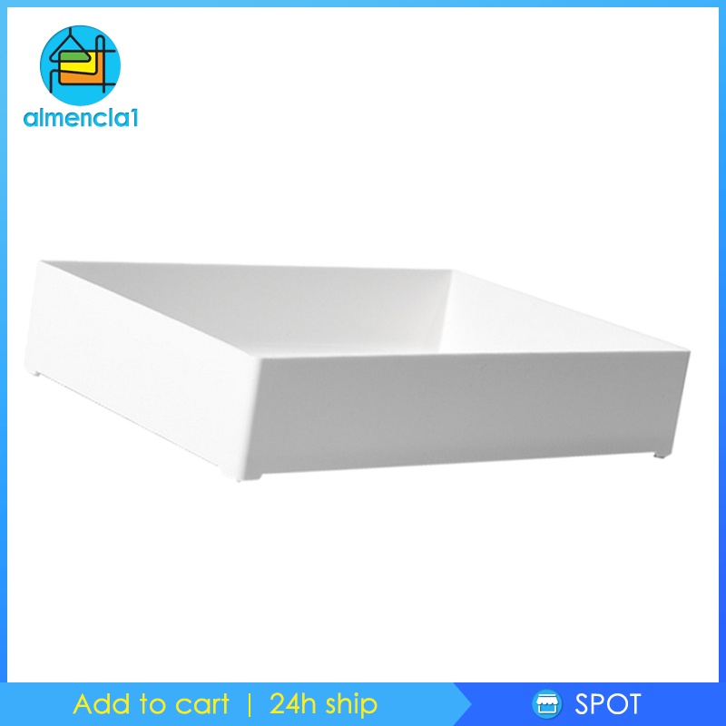 Khay đựng ngăn kéo màu trắng 30x20x6cm