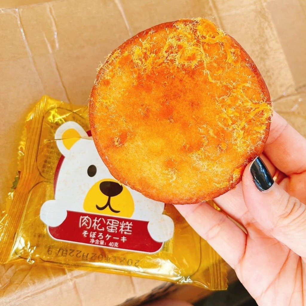 Bánh Ruốc Gấu Chà Bông 1 Thùng 1,3kg