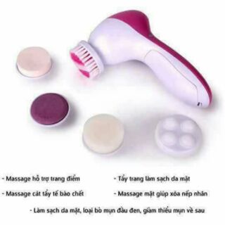 Máy rửa mặt matxa 5in1