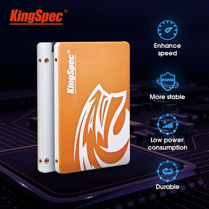 Ổ cứng SSD KingSpec 120GB – CHÍNH HÃNG – Bảo hành 3 năm – SSD 120GB – Tặng cáp dữ liệu Sata 3.0