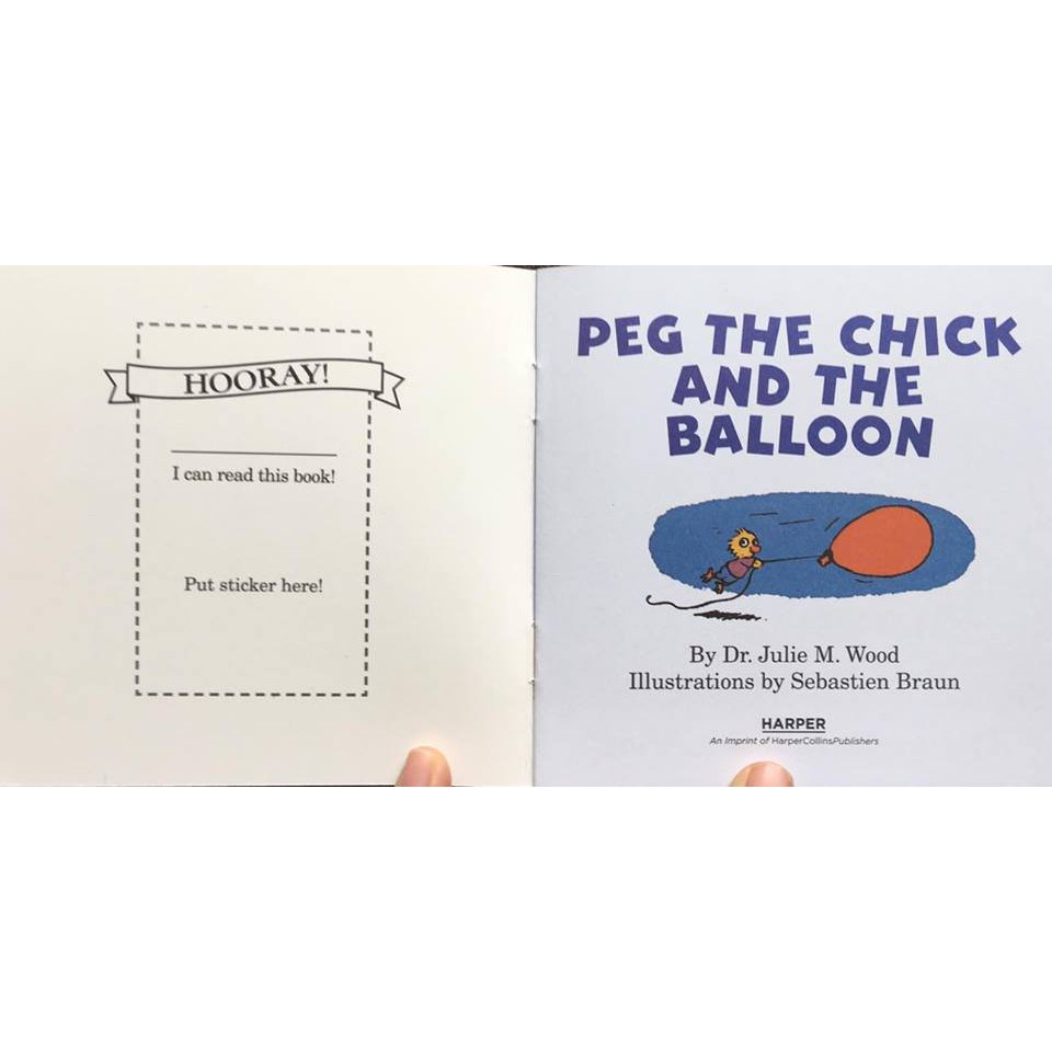 Set 12c - I can read - Peg the chick + File nghe