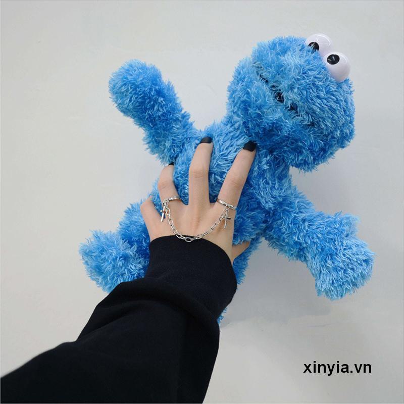 Nhẫn Hình Chữ Thập Phối Dây Xích Phong Cách Hip Hop Thời Trang Cho Nam Và Nữ