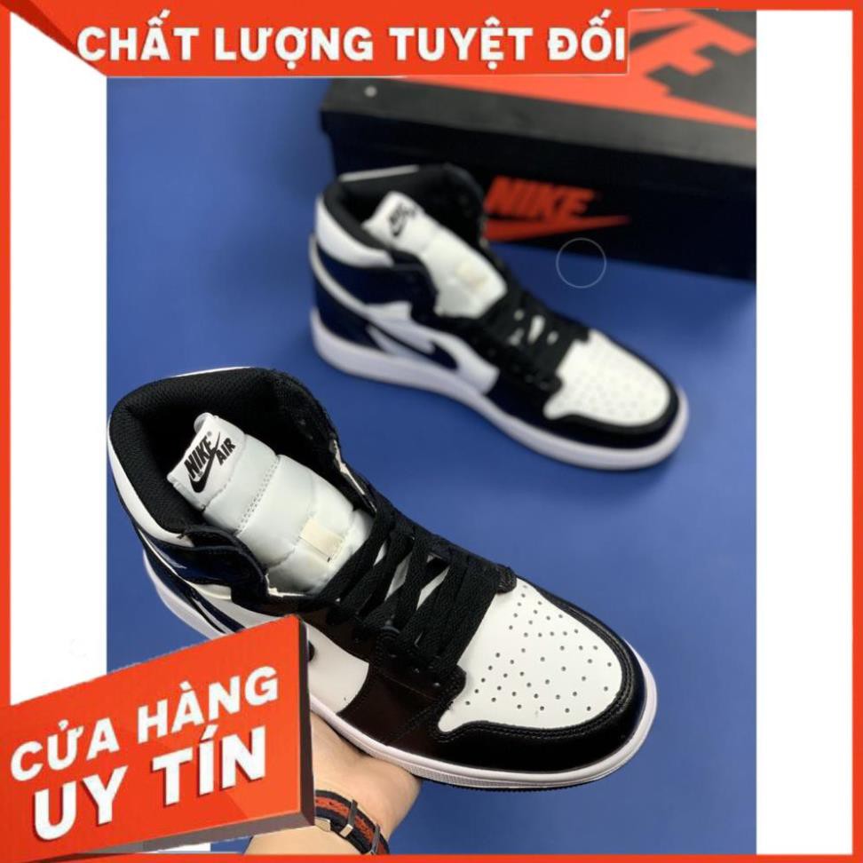 [ FREESHIP –BẢO HÀNH 1 NĂM] GIÀY SNEAKER NAM NỮ JORDAN CAO CỔ ĐEN TRẮNG HOT TREND