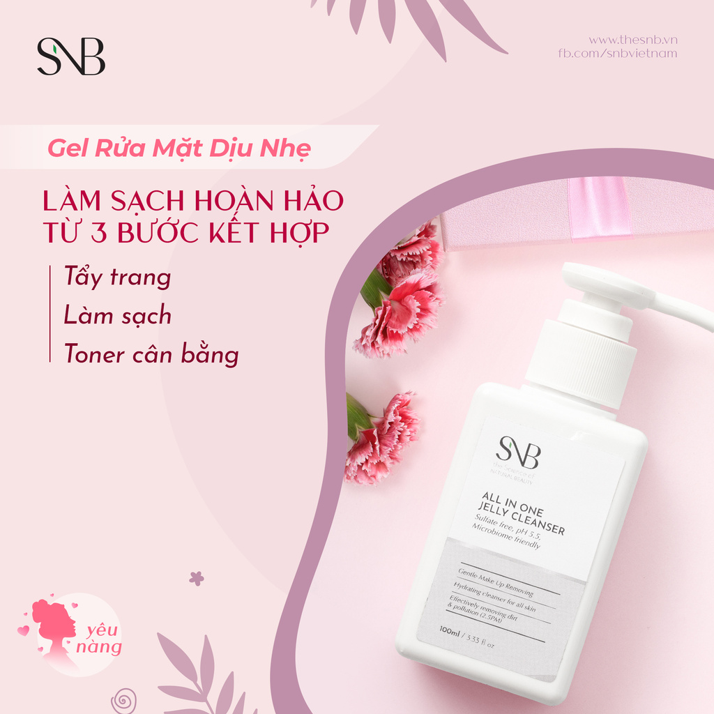 SỮA RỬA MẶT DỊU NHẸ ALL IN ONE JELLY CLEANSER 100ML