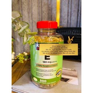 Viên uống vitamin e …. 500 viên