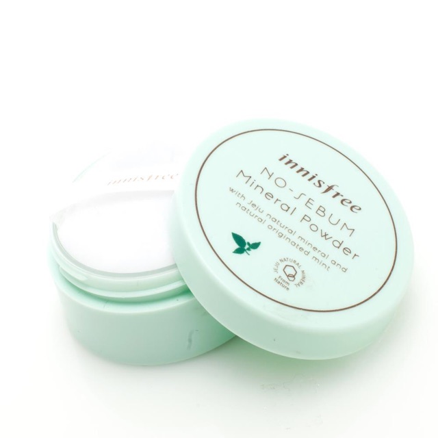 Phấn Phủ Kiềm Dầu Innisfree – No Sebum Mineral Powder