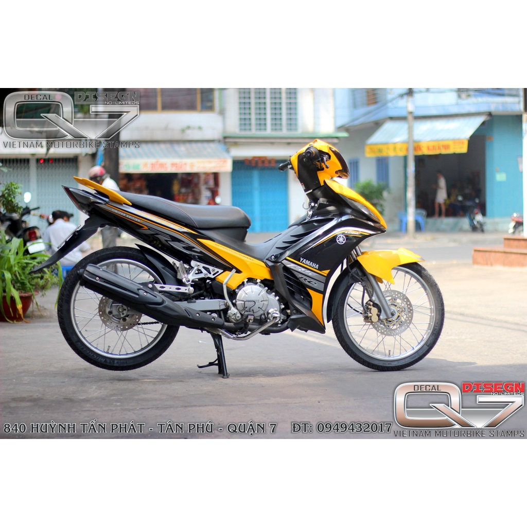 TEM RỜI EXCITER 2011 XÀNG ĐEN