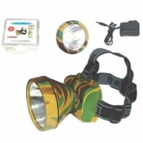 [HOT] [NEW] Đen pin đội đầu sạc điện 1 đèn LED GP-506 - dụng cụ hỗ trợ sữa chửa đồ điện ban đêm