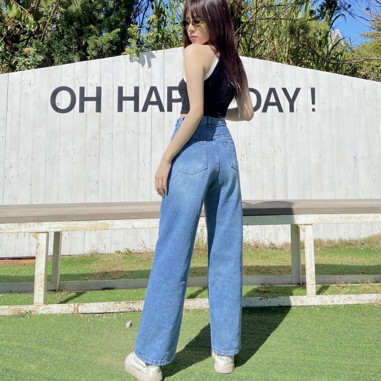 Quần Jean Ống Rộng SIMPLE JEAN Unisex