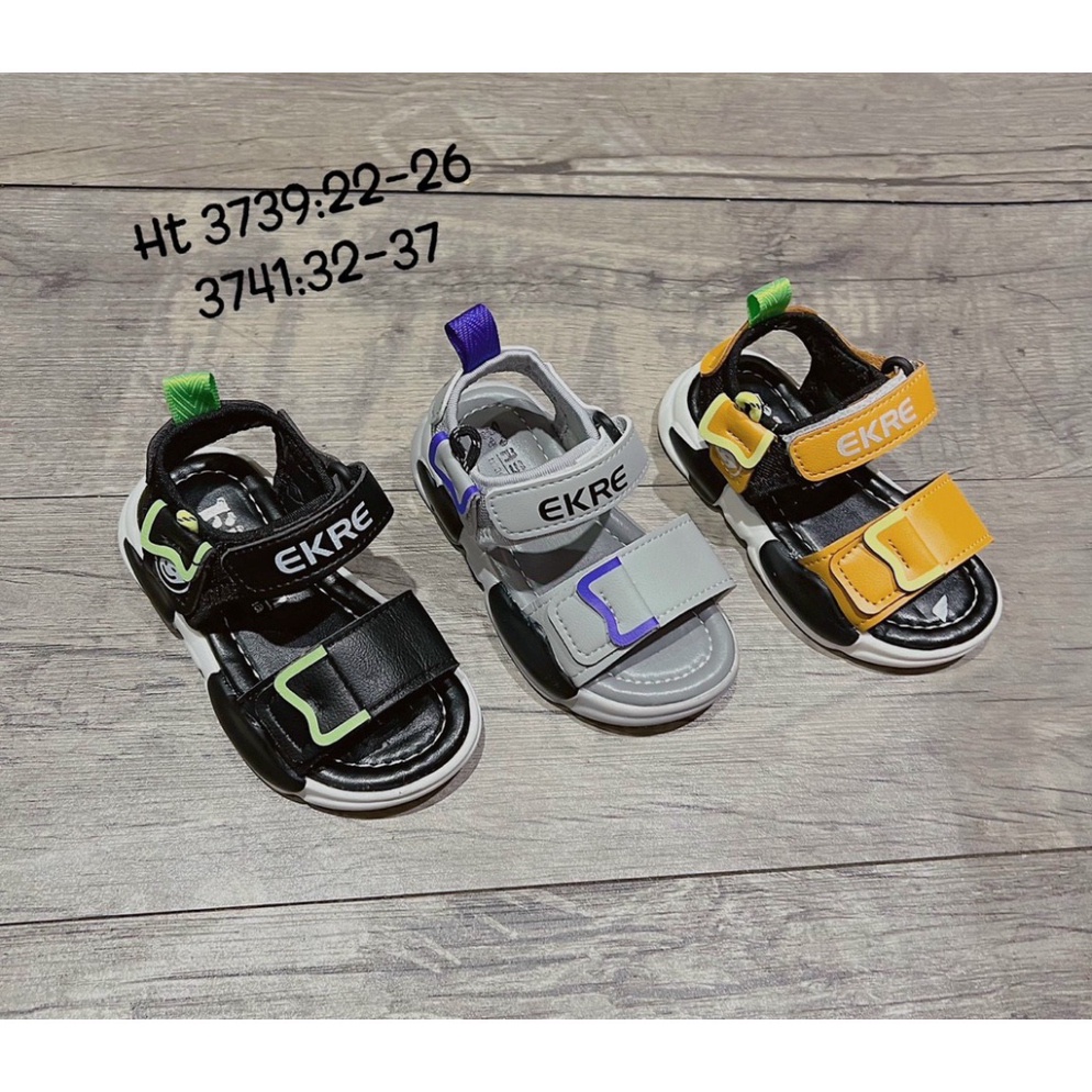 ⚡️[Kho Sỉ- Deal Sốc] Dép Sandal Bé Trai  Dáng Sport Quai Mềm Đế Êm diệt khuẩn Cao Cấp