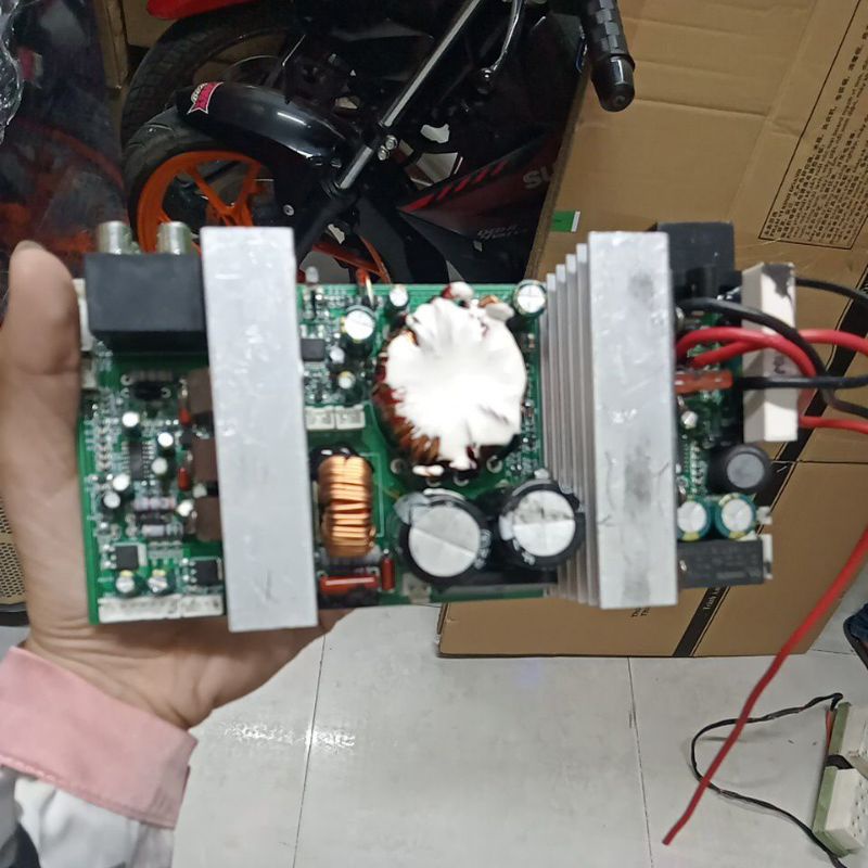 Mạch Công Suất Loa Kéo Rời 200w 4 Tấc Đôi