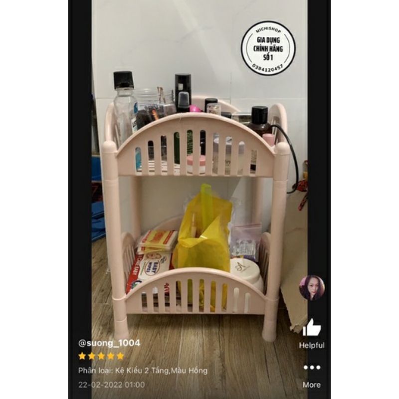 Kệ để đồ đa năng, kệ kiểu để đồ gọn gàng, tiện ích 2 tầng, 3 tầng