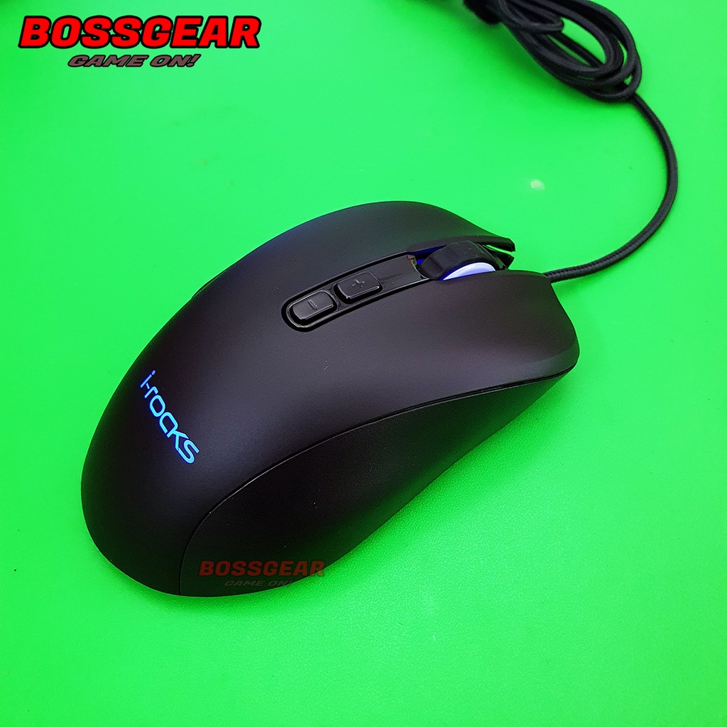 Chuột Gaming IRocks M35 Optical sử dụng switch quang bất tử 4000 DPI