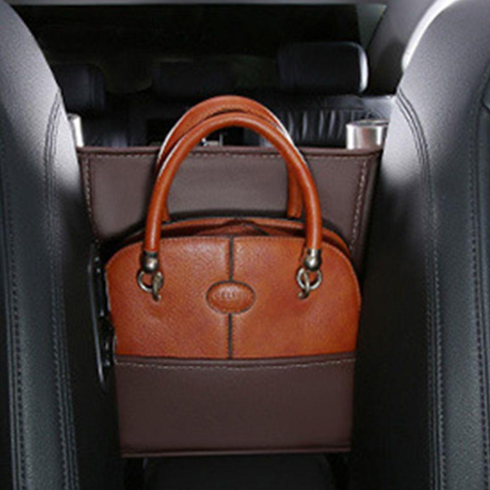 MYRONGVN Túi Lưới Đựng Đồ Đa Năng Có Thể Gấp Gọn Gắn Lưng Ghế Xe Hơi