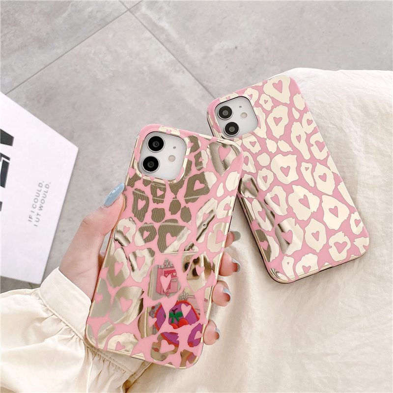 IPHONE Ốp Lưng Mềm Chống Rơi In Họa Tiết Da Báo Cho Iphone12 Pro Max Iphone11 Pro Max 7plus Se2020 8plus Xs Xr Xsmax | BigBuy360 - bigbuy360.vn